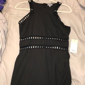 Long Black Tobi Dress